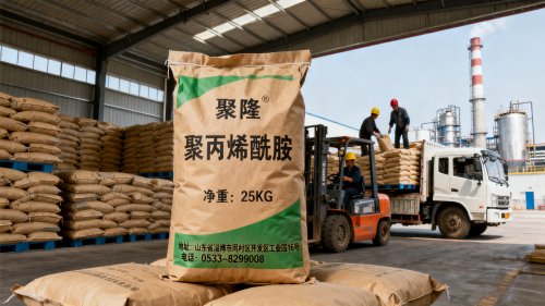 聚丙烯酰胺阴离子生产基地厂区实拍