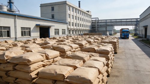 工厂仓库PAM产品装车出口