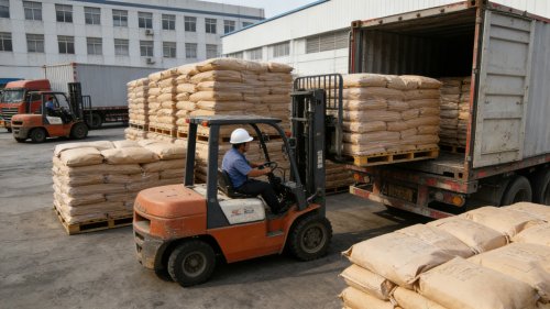 淄博聚隆聚丙烯酰胺厂区物流运输