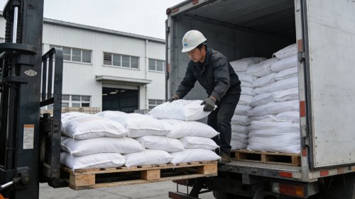 PAM溶解方法及技巧阴离子型阳离子型聚丙烯酰胺产品码垛