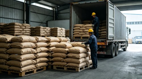 整车PAM施胶剂装车完毕发往各地纸厂，瓦楞纸箱板纸文化纸涂布原纸按纸种匹配不同离子类型与添加比例